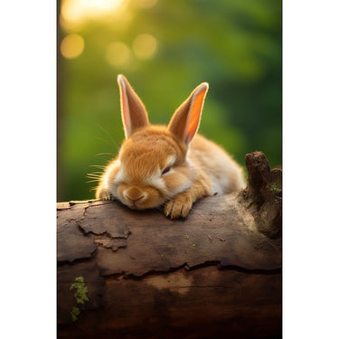Realistic Rabbit Canvas